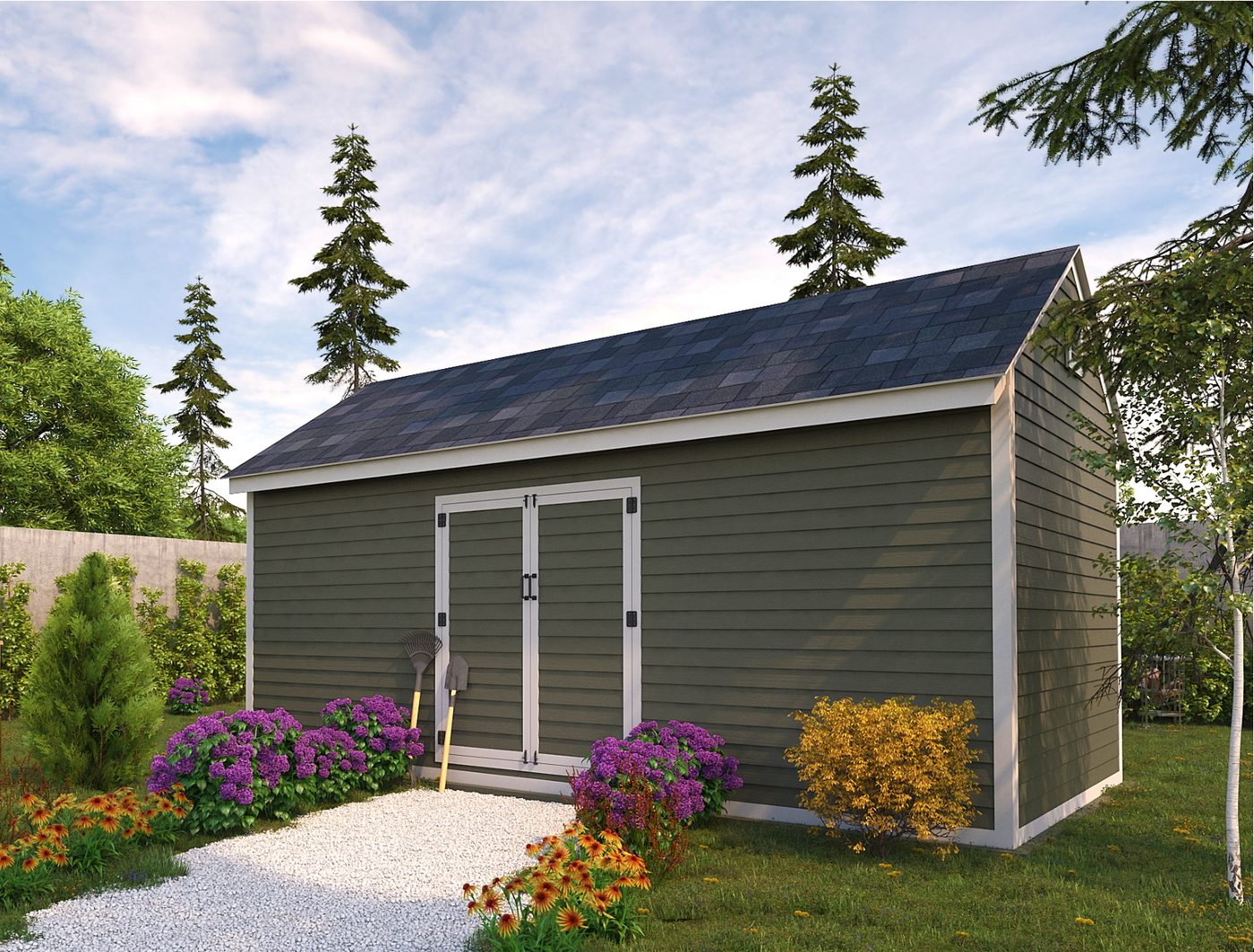 10x20 Storage Shed 10x20 shed plan blueprint