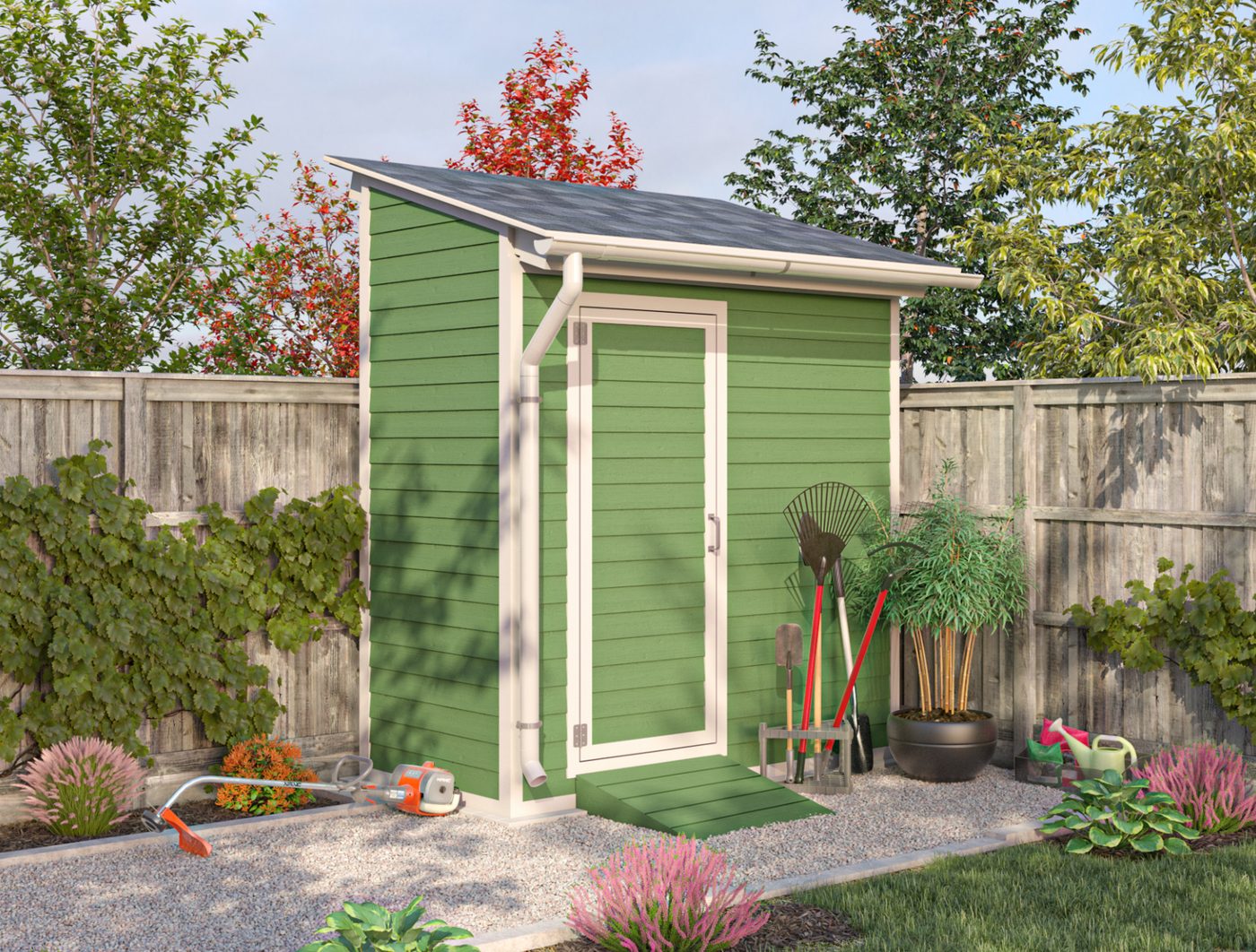 4x8 Lean-to Storage Shed 4x8 shed plan blueprint