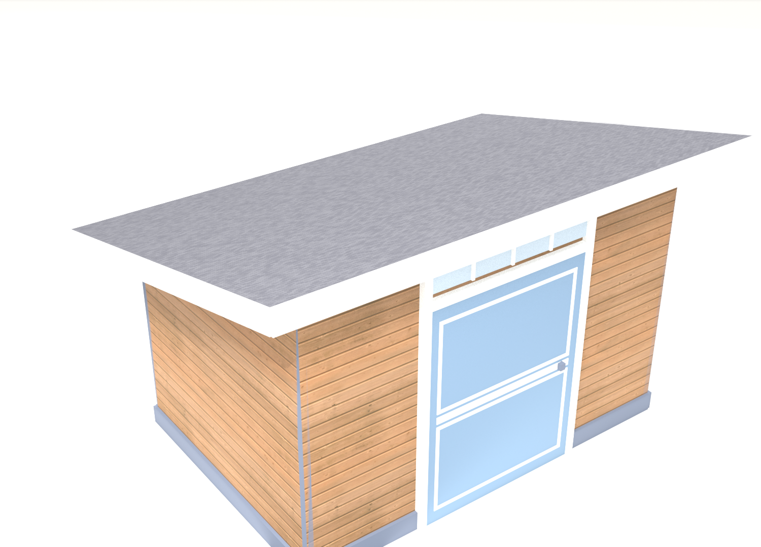 8x12 Lean-To Shed 8x12 shed plan blueprint
