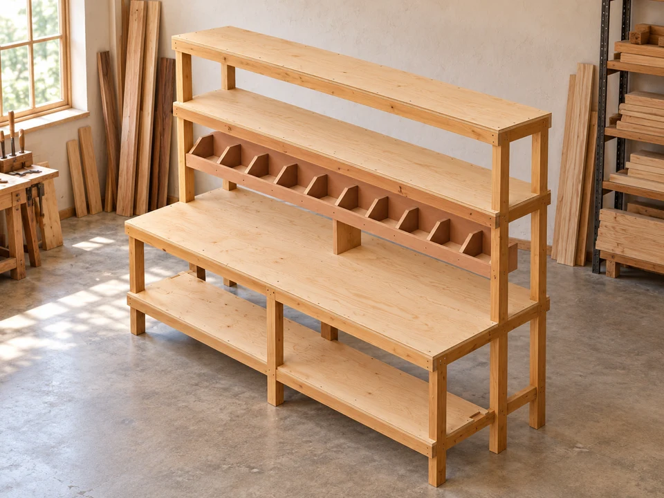 Craft Workbench design visualization