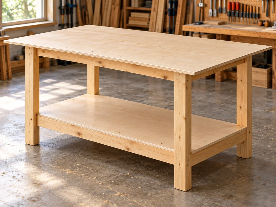 Workbench plans from DIYCraft