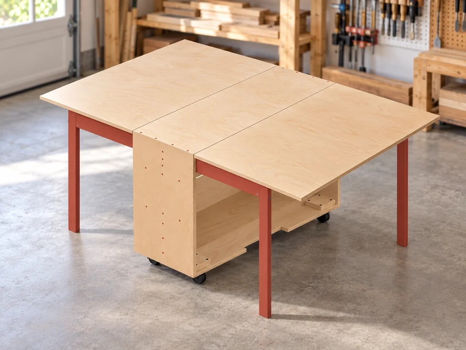 Folding Workbench design visualization
