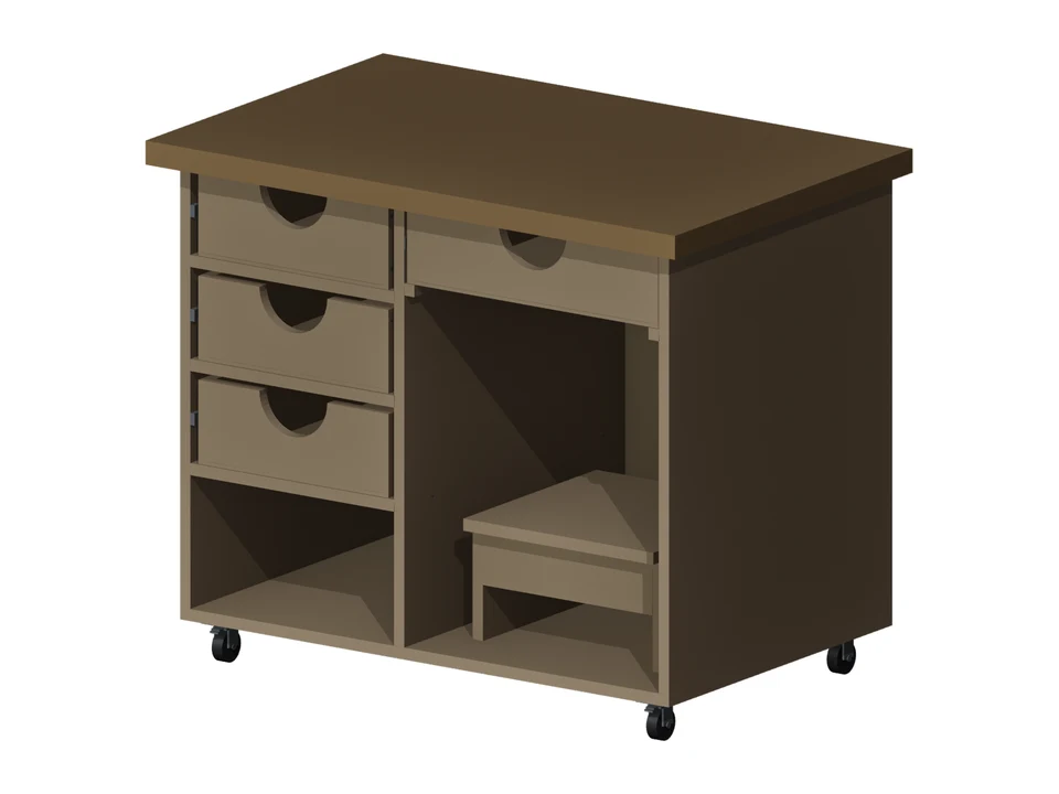 Kids' Workbench design render