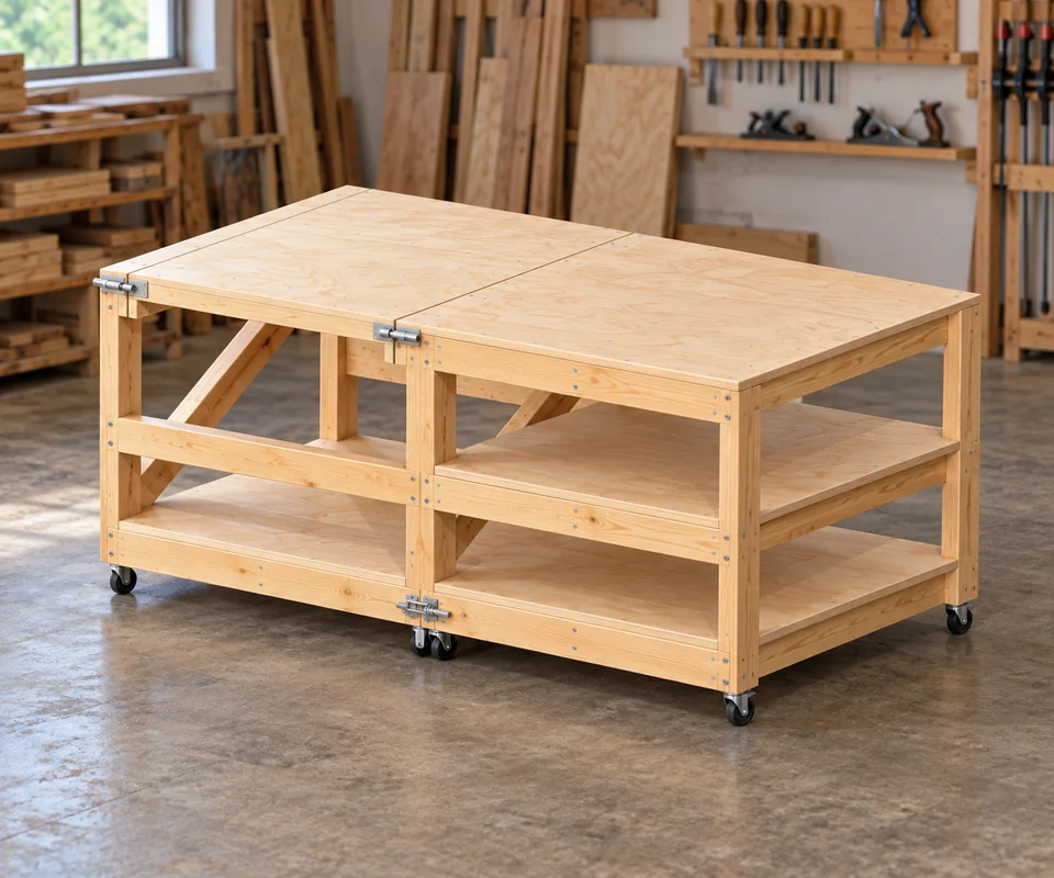 Table-Saw Workbench design visualization